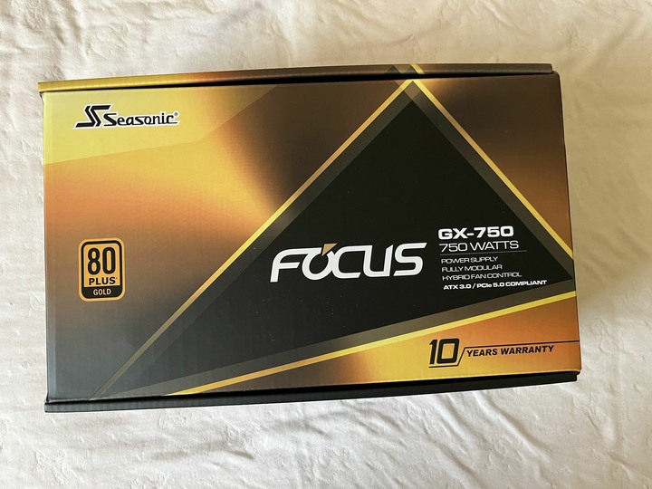 Seasonic 海韻 FOCUS GX-750 ATX3.0 750W 電源供應器