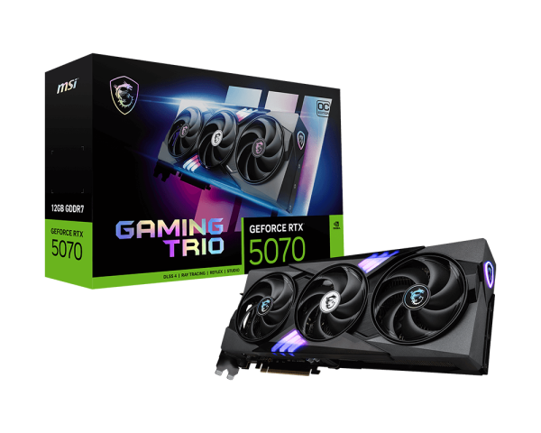 MSI 微星 RTX 5070 12G GAMING TRIO OC