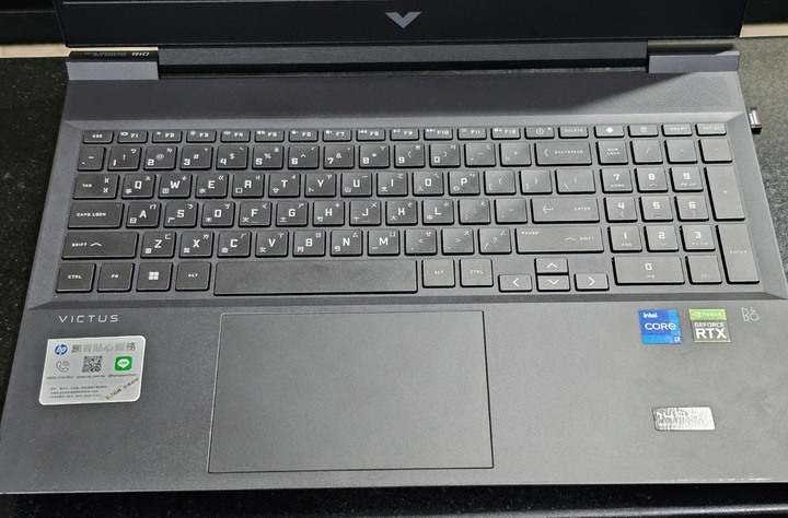 HP Victus 16-d0662TX 電競筆電 i7-11800H/8G/512SSD/RTX3050 品相如新！