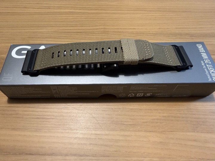 GARMIN QuickFit 26mm 尼龍錶帶