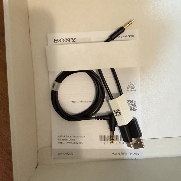 【可台北/台中面交】Sony WH-CH720N 降噪耳罩式耳機 近全新 近一年保固 公司貨 附發票