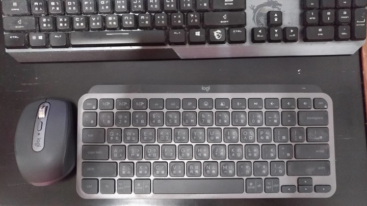 羅技 MX mini KEY+羅技 anywhere 3