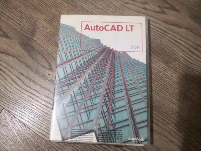AutoCAD LT 2011 拆封盒裝