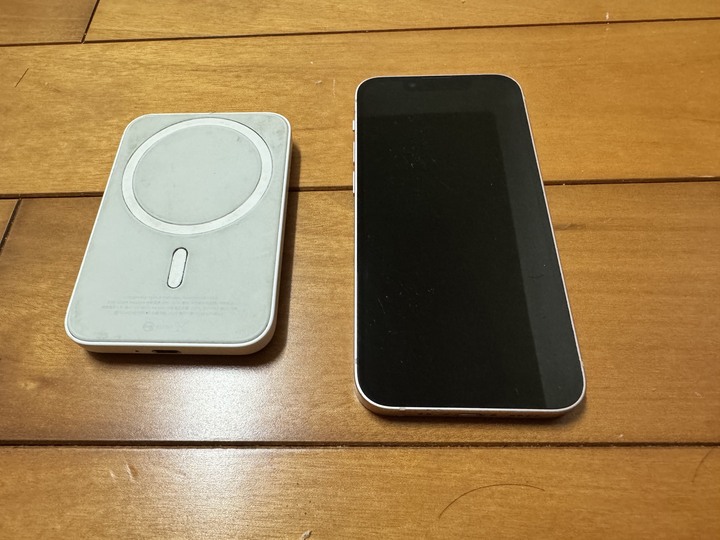 iphone 13 mini 128gb粉 + 原廠magsafe磁吸電池