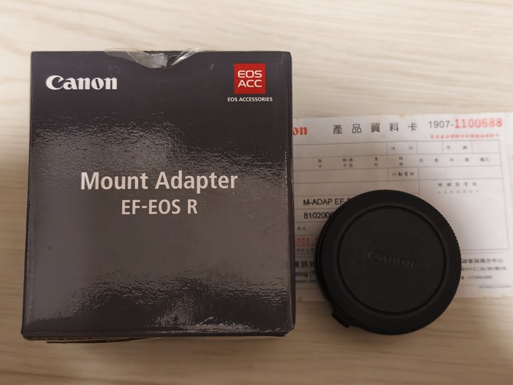 CANON EF-EOS R 轉接環 公司貨