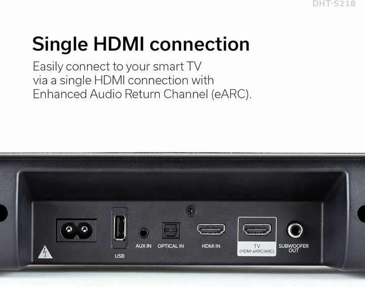 天龍Denon DHT-S218 全音域杜比全景聲 Soundbar