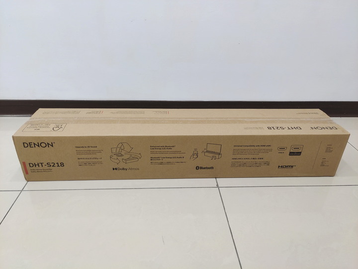 天龍Denon DHT-S218 全音域杜比全景聲 Soundbar