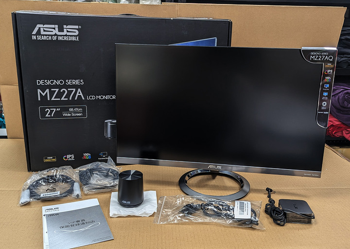 ASUS 27吋 Designo MZ27AQ