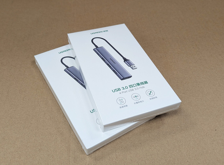 UGREEN綠聯 4口USB3.0 集線器
