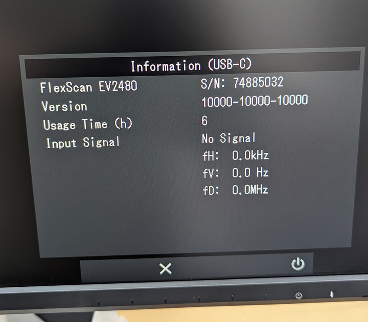 EIZO 24吋 FlexScan EV2480 保固內