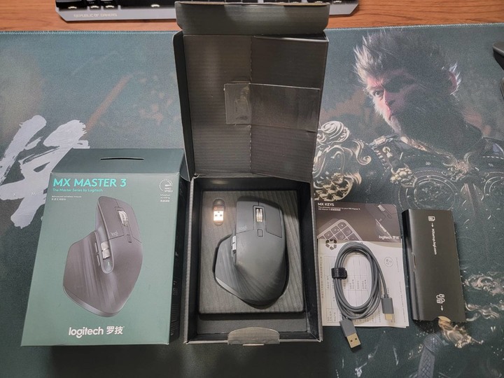 Logitech 羅技 MX Master 3 無線滑鼠 MX Master3 W11/W10專用