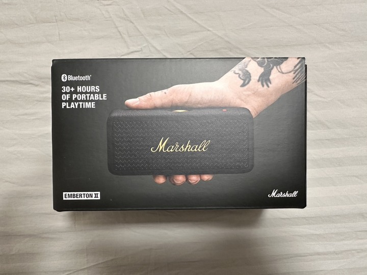 Marshall Emberton II 攜帶式藍牙喇叭
