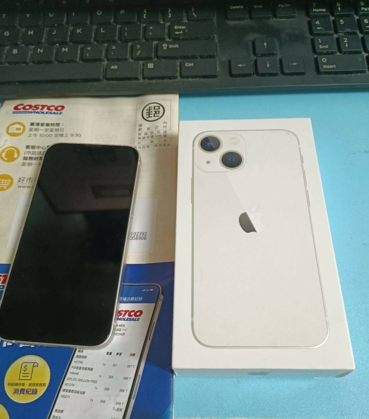 iPhone 13 mini 256G星光色