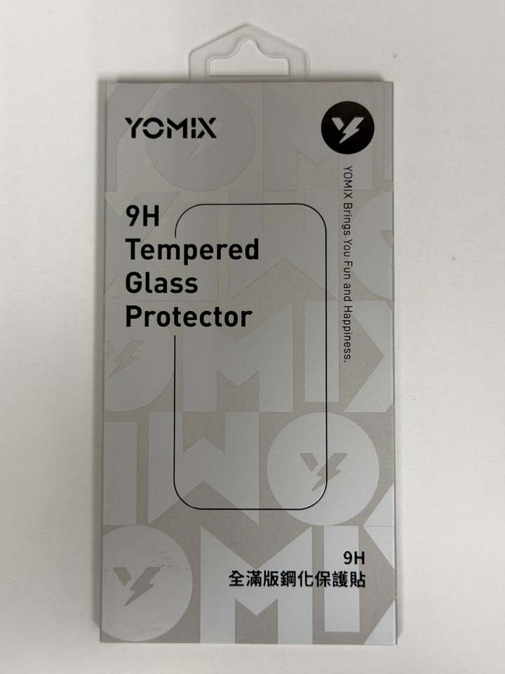 [售] 9H全滿版鋼化保護貼(YOMIX優迷) - iPhone 17 Pro (6.3吋)(全新)