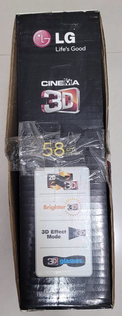 LG 23吋 3D 螢幕附原廠眼鏡