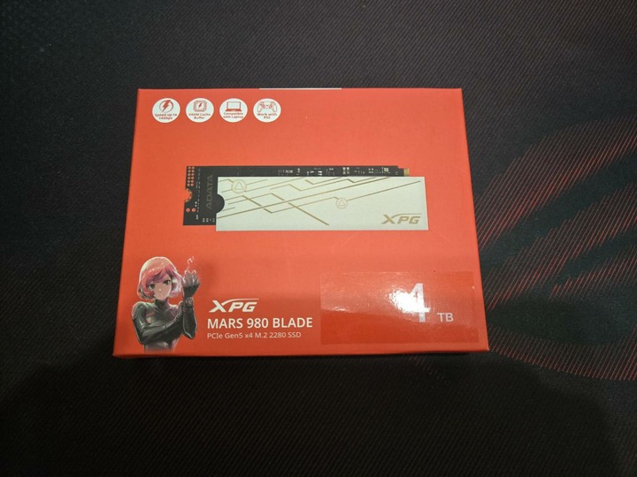 全新 威剛XPG MARS 980 BLADE 4T