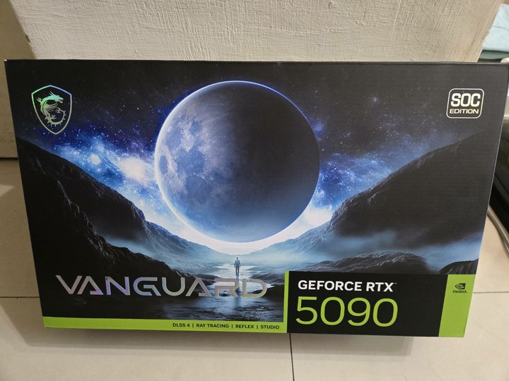 微星 RTX5090 32G VANGUARD SOC