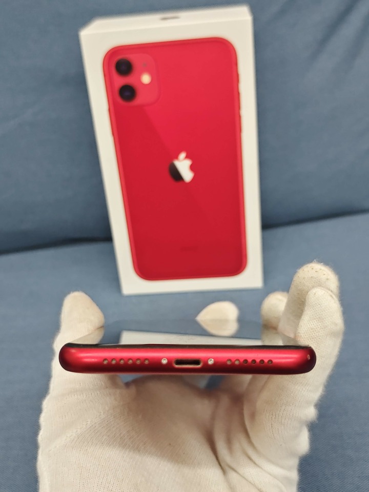 (副廠電池Apple IPhone 11 128G 二手紅色蘋果手機 6.1吋 IPhone11