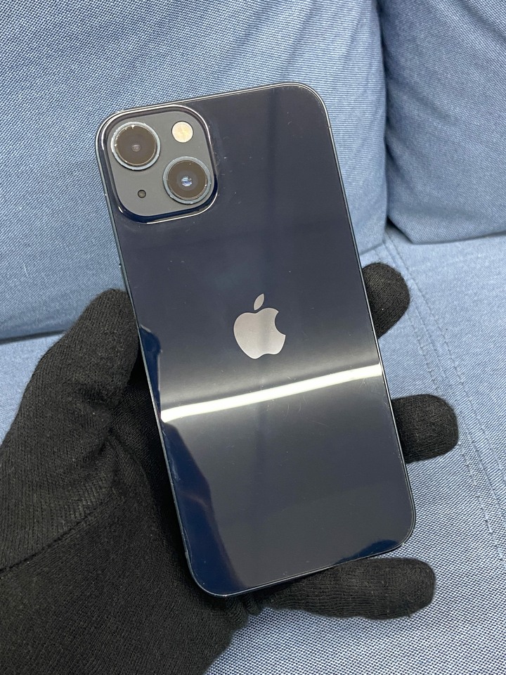 邊框磕碰 Apple IPhone 13 256G 二手蘋果5G手機 iPhone13 黑藍色 單機