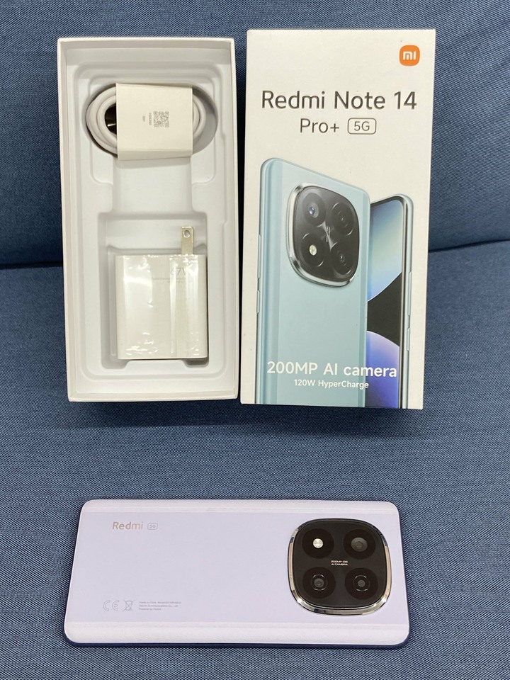 小米Redmi Note 14 Pro Plus 5G 12G+256G 紫色Note14 Pro Plus