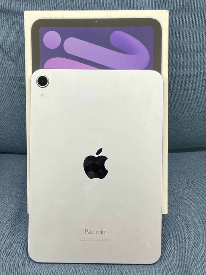 Apple IPad Mini 7 128G Mini7蘋果平板 WIFI版 紫色 台灣公司貨 K7CL9