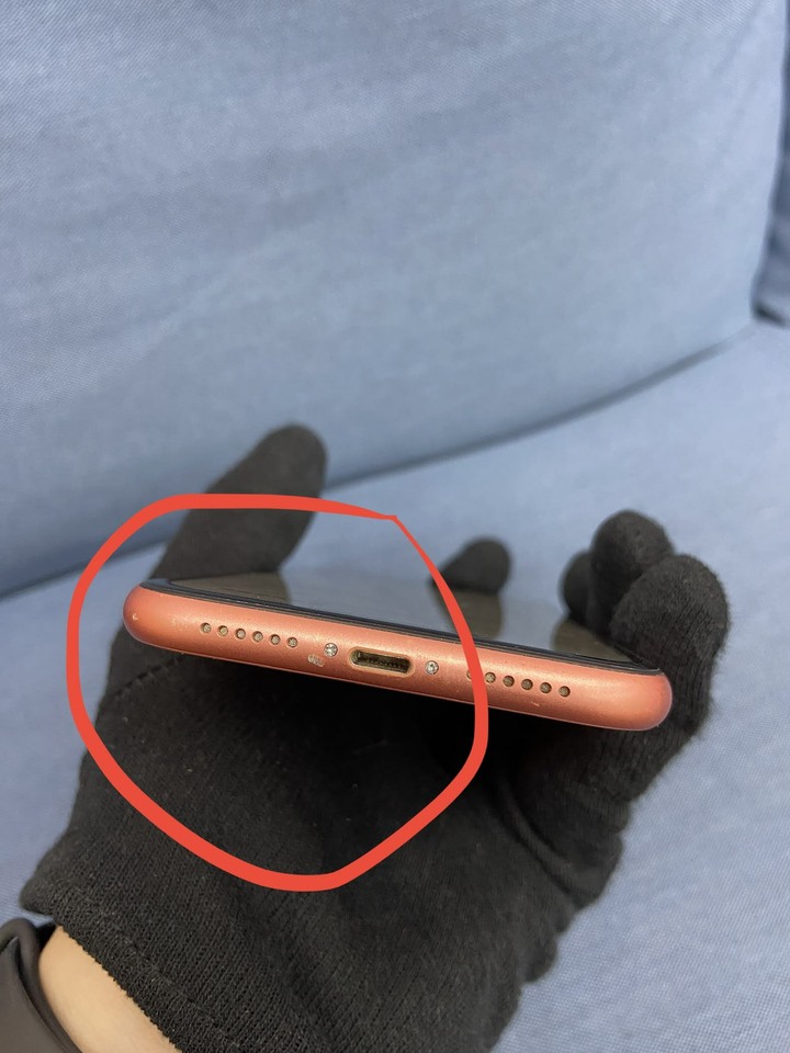 Apple IPhone XR 128G 橘色 6.1吋蘋果手機 4G手機 電池88%