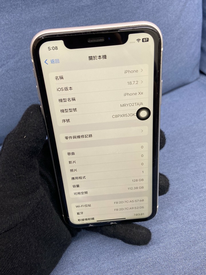 Apple IPhone XR 128G 白色 二手6.1吋蘋果手機