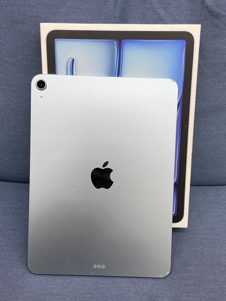 (邊框磕碰) Apple IPad Air 7 11吋 M3 128G 蘋果平板 2025 藍色 WIFI版 MJ67L