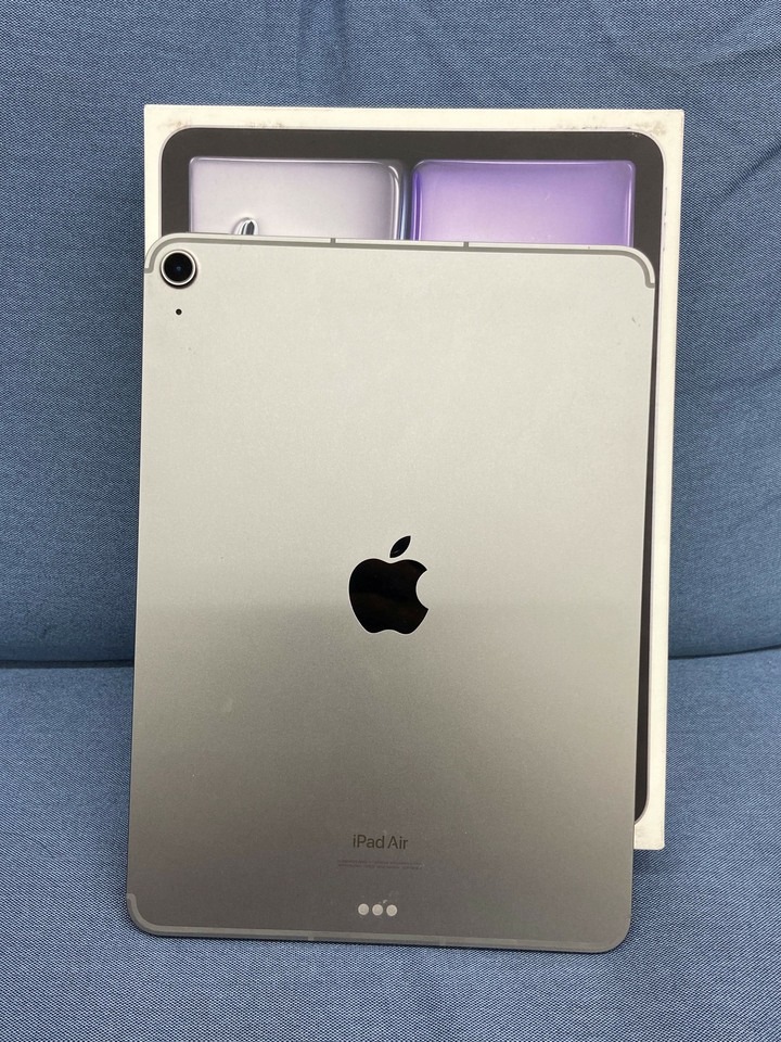 插卡版通話版5G Apple iPad Air 6 128G M2 2024 Air6 11吋蘋果平板 黑色J0JH1