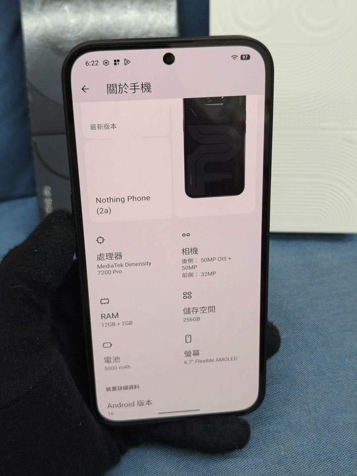 Nothing Phone 2a 5G 12G+256G 6.7吋二手5G手機