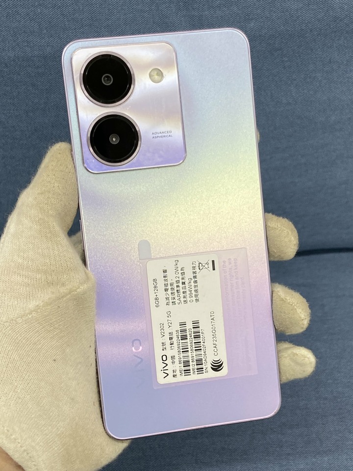 5G Vivo Y27 6G+128G大螢幕手機 紫色 246638