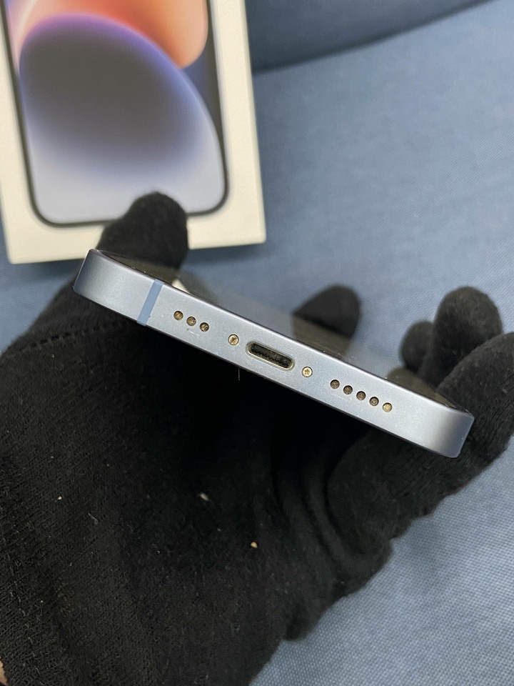 Apple IPhone 14 256G 二手蘋果5G手機 iPhone14 二手藍色手機 電池80%