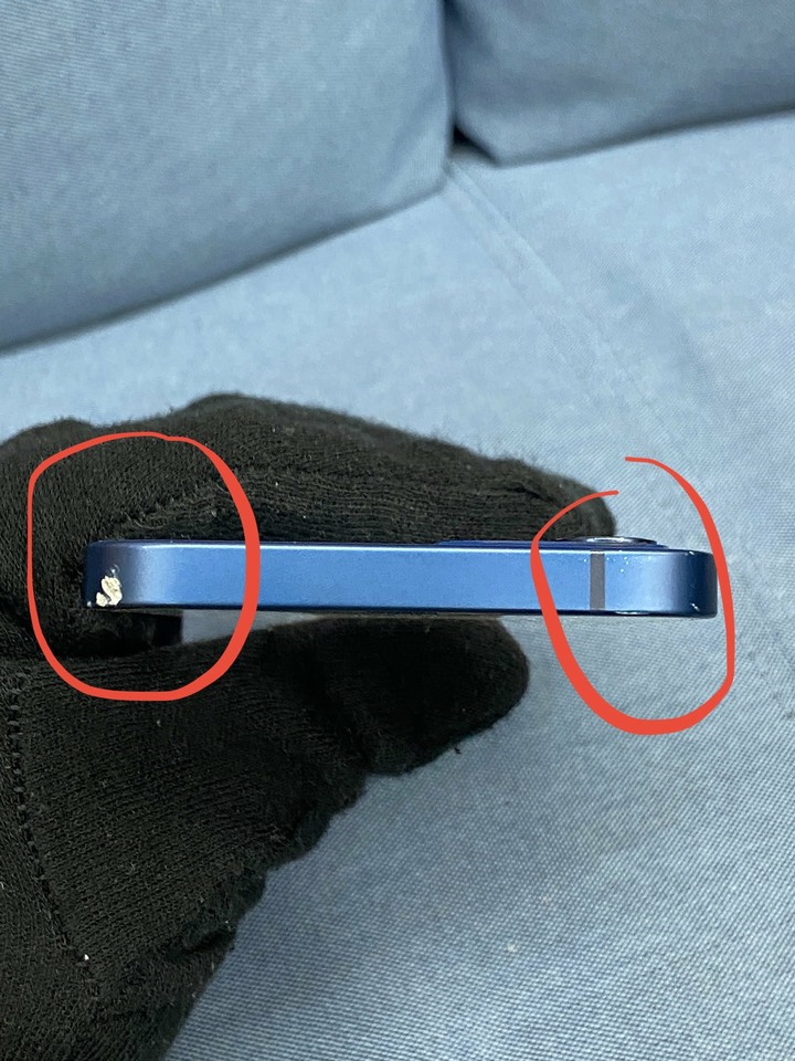 Apple IPhone 12 64G 二手蘋果手機 6.1吋 藍色 IPhone12 單機