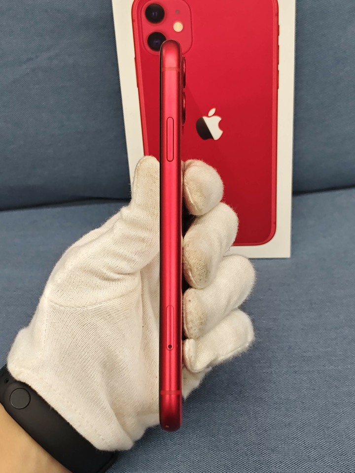 (副廠電池Apple IPhone 11 128G 二手紅色蘋果手機 6.1吋 IPhone11