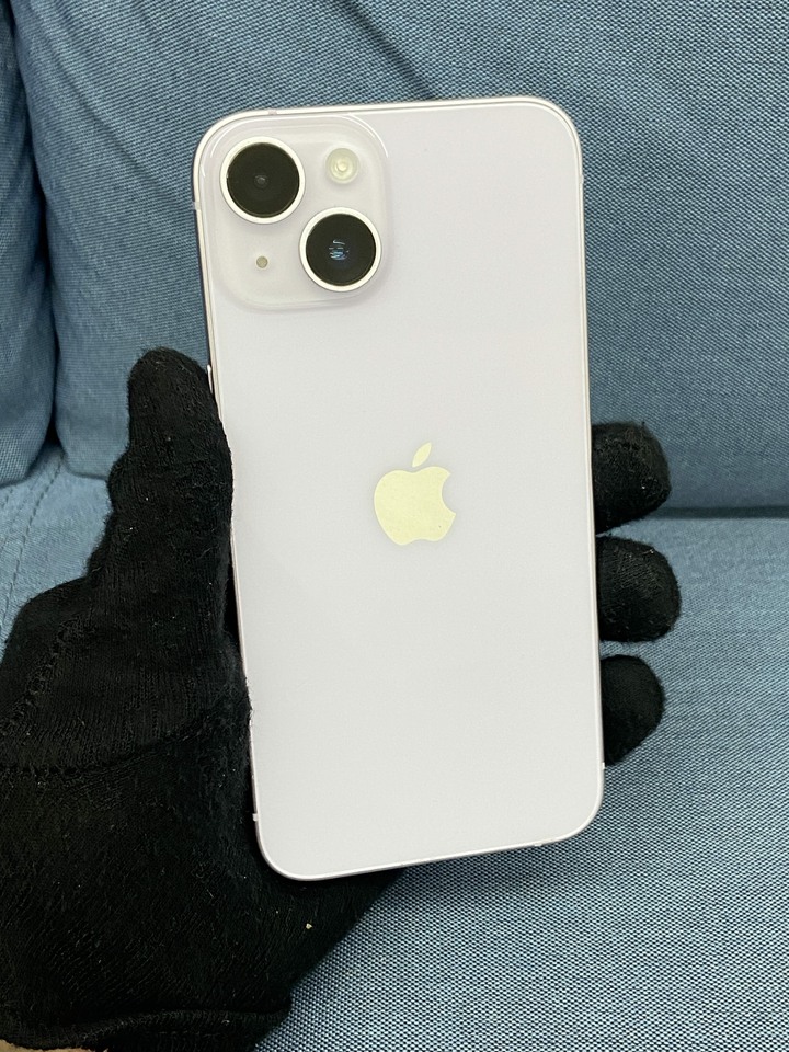 Apple IPhone 14 256G 二手蘋果旗艦雙鏡頭手機 iPhone14 紫色 單手機