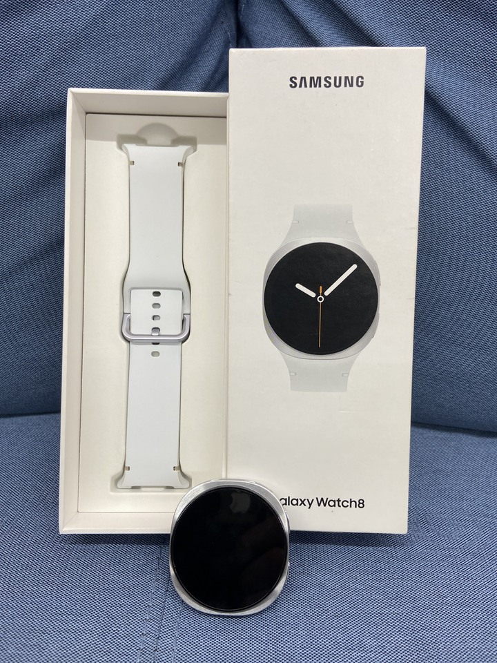 保固內 Samsung Watch 8 44mm Watch8 (BT) SM-L330 三星手錶 大顆 第八代 銀色