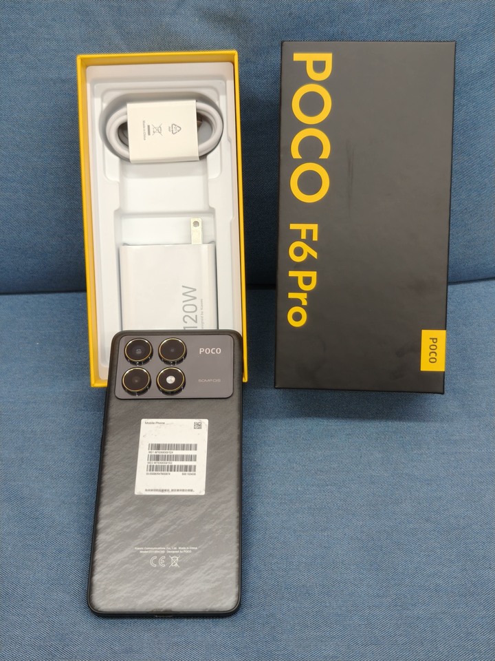 POCO F6 Pro 16G+1TB 小米手機 二手手機 黑色 盒裝 8 Gen 2