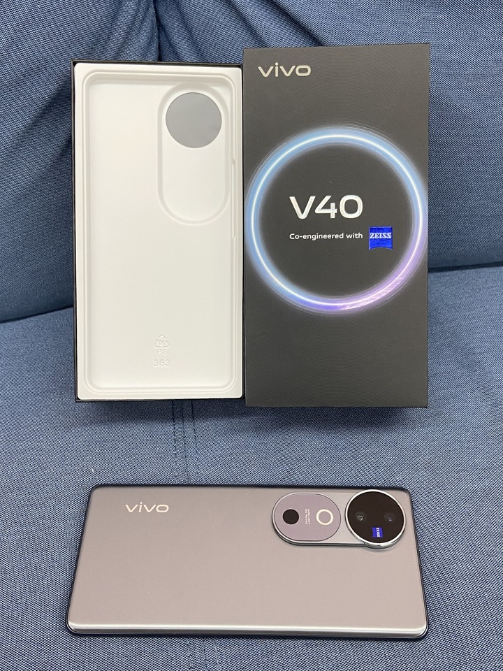 5G Vivo V40 12G/256G 5G攝影手機 灰色台灣公司貨
