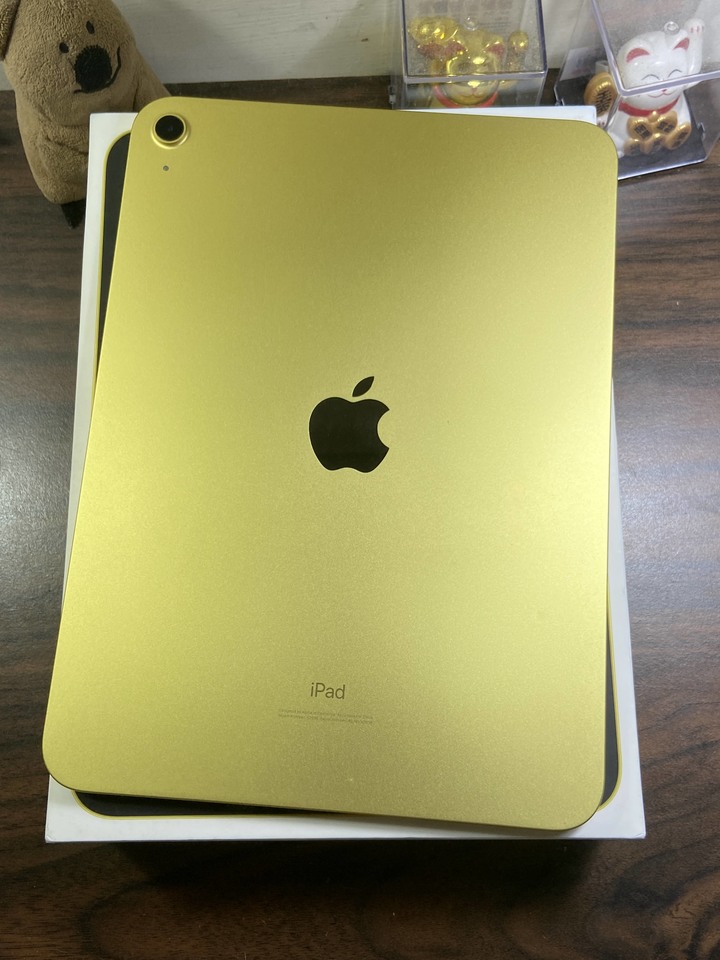Apple IPad 10 64G 蘋果平板 WIFi版 大螢幕平板 iPad10 黃色