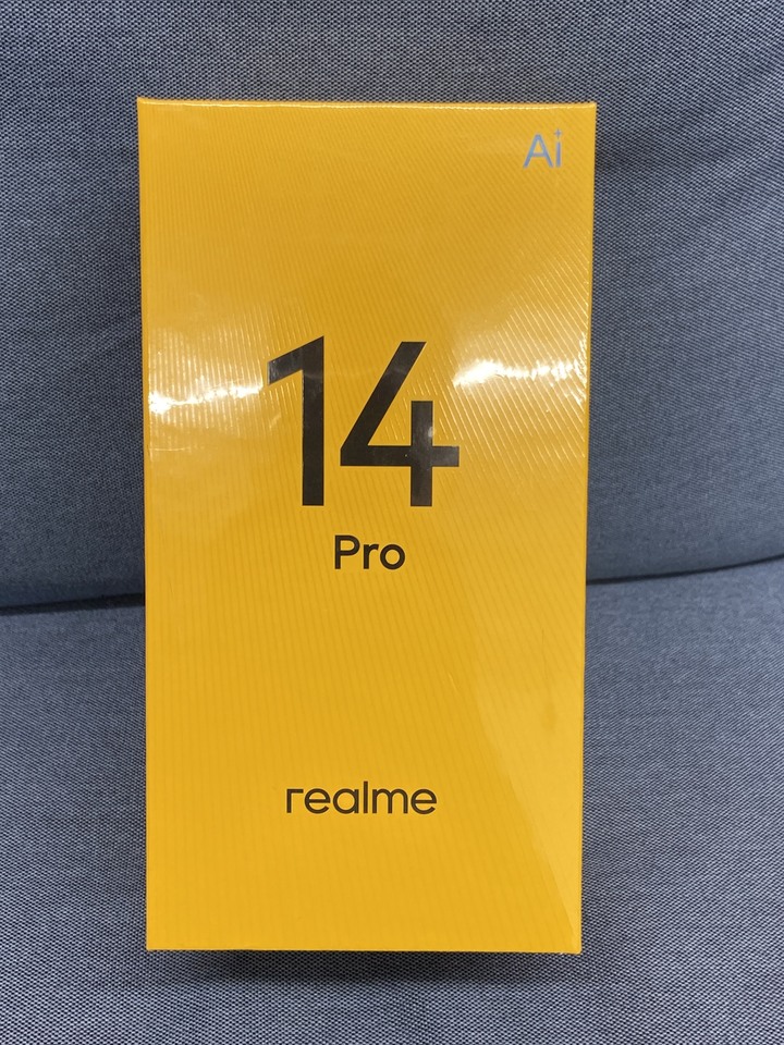 全新未拆 Realme 14 Pro 12G+256G 5G旗艦手機 Realme14 Pro 黑灰色
