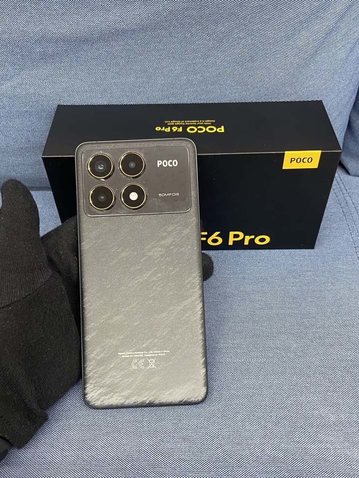 POCO F6 Pro 12G+512G 小米手機 二手手機 黑色 盒裝 8 Gen 2