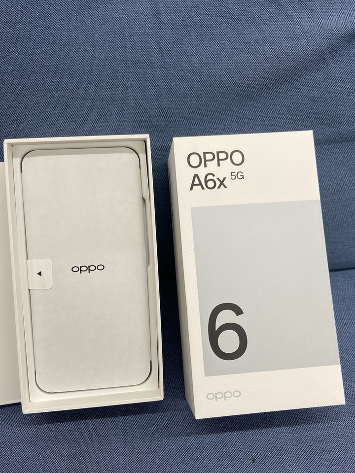 拆封新品 OPPO A6x 6G+128G 5G手機 紫色 保固一年