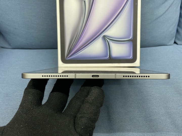 插卡版通話版5G Apple iPad Air 6 128G M2 2024 Air6 11吋蘋果平板 黑色J0JH1