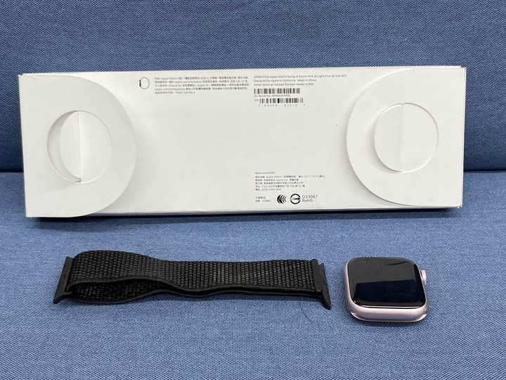 背蓋裂Apple Watch S9 Series 9 GPS版45mm蘋果手錶 A2980 Series9 第九代 大顆