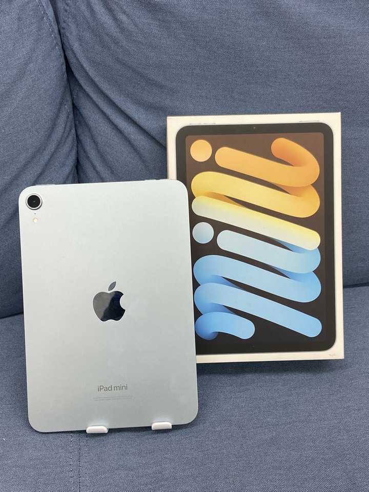 Apple IPad Mini 7 256G Mini7蘋果平板 WIFI版 藍色 台灣公司貨 CYT45YJ