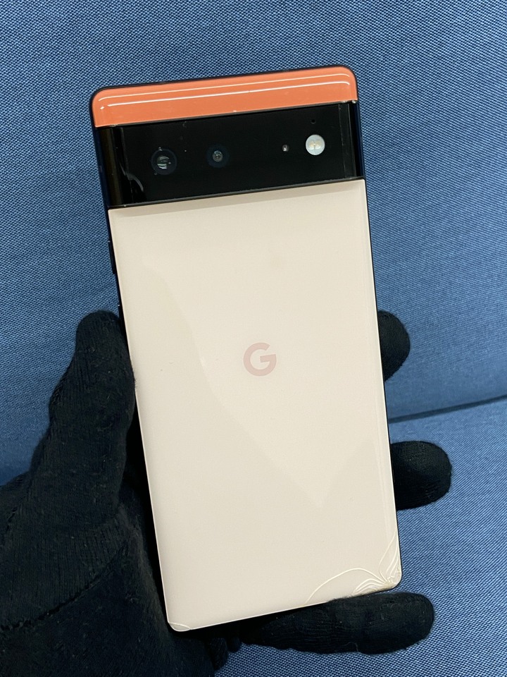 背蓋小裂 Google Pixel 6 128G 5G台版 二手手機 Pixel6