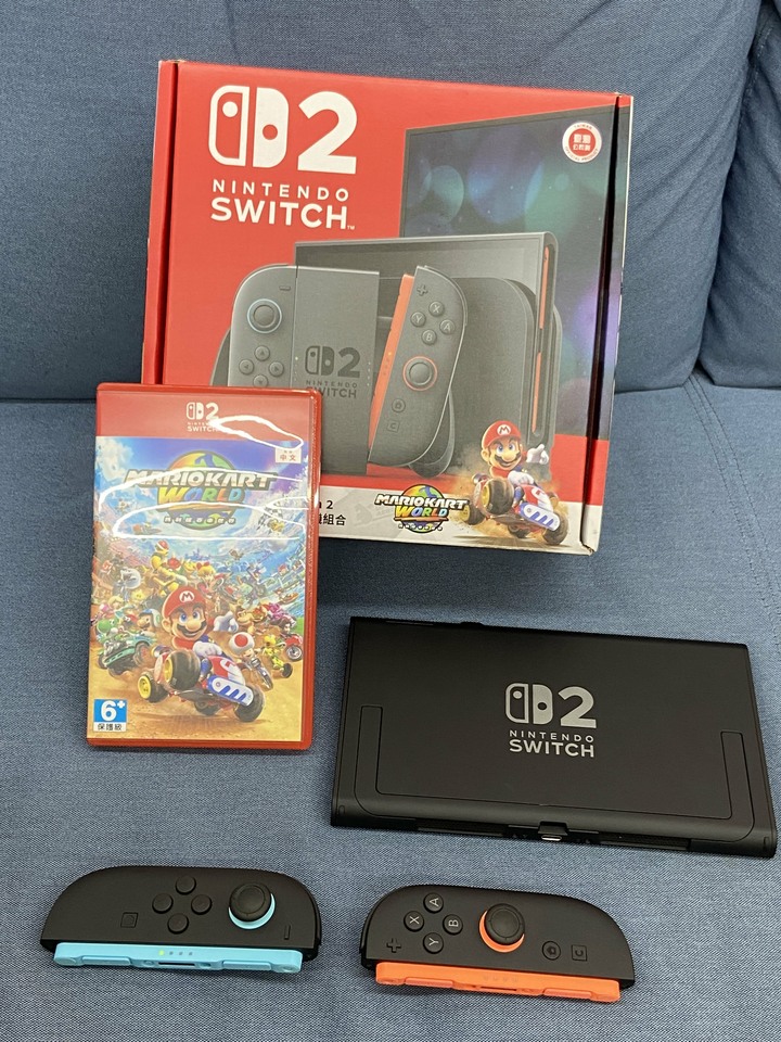 (二手)任天堂 Nintendo 任天堂Switch 2 主機 瑪利歐賽車 世界 台灣公司貨 遊戲機