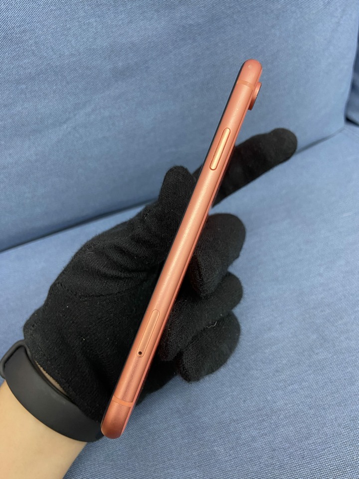 Apple IPhone XR 128G 橘色 6.1吋蘋果手機 4G手機 電池88%