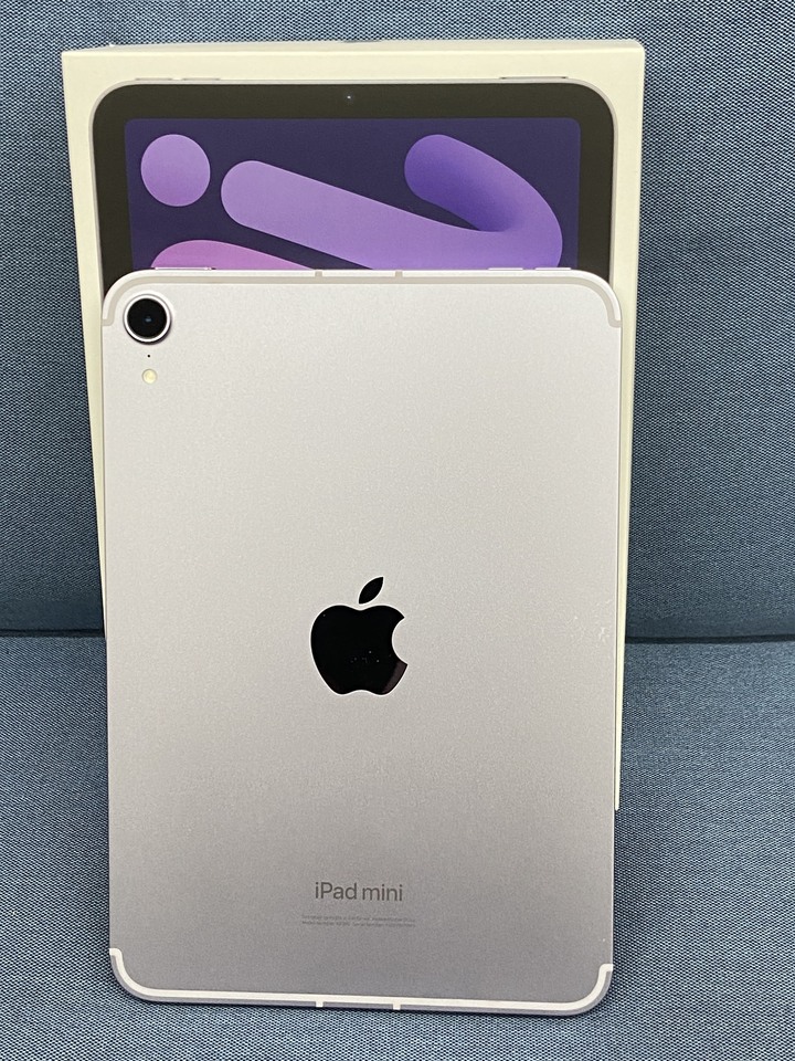 Apple IPad Mini 7 插卡版128G Mini7蘋果平板 二手紫色 5G 2024 WIFI F9RFP