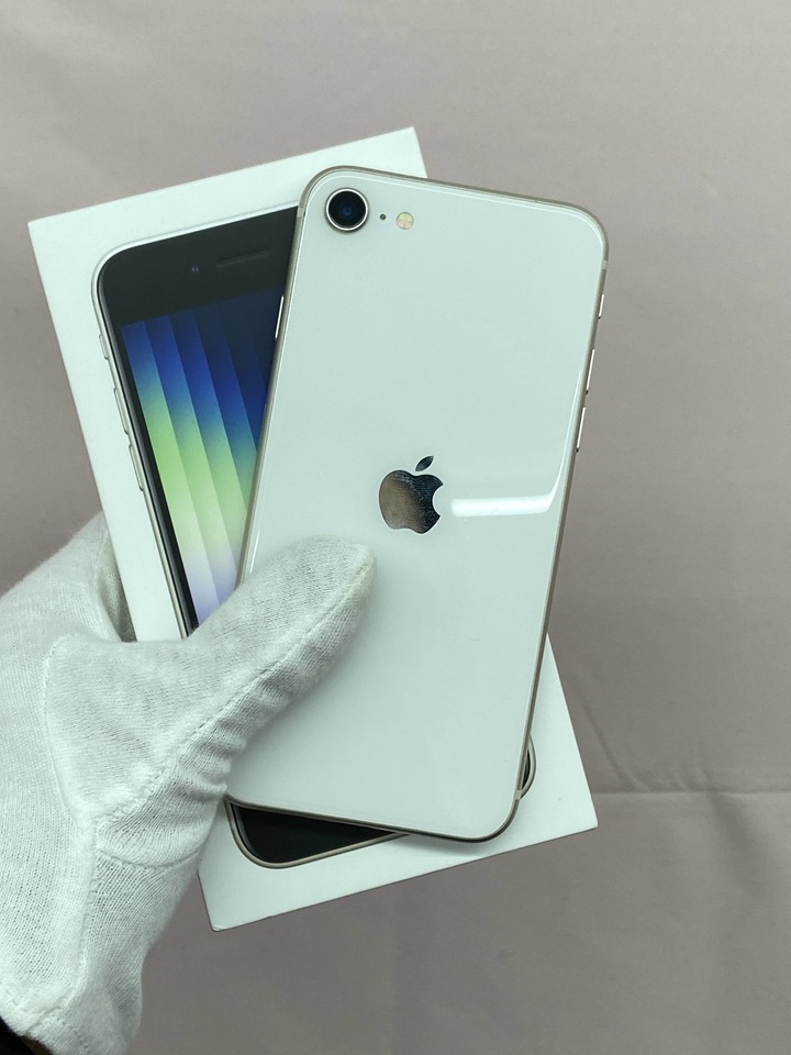 Apple IPhone SE3 SE 3 128G二手蘋果5G手機 2022 第三代 白色